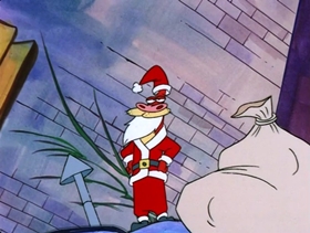 Screenshots from the 1997 Hanna-Barbera cartoon Happy Baboon Holidays