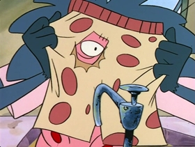 Screenshots from the 1997 Hanna-Barbera cartoon Happy Baboon Holidays