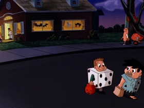 Screenshots from the 1997 Amblin Entertainment cartoon A Pinky and the Brain Halloween