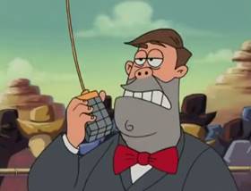 Screenshots from the 1997 DiC cartoon Rodeo, Rodeo, Where for Art Thou Rodeo?