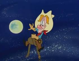 Screenshots from the 1997 DiC cartoon Rodeo, Rodeo, Where for Art Thou Rodeo?