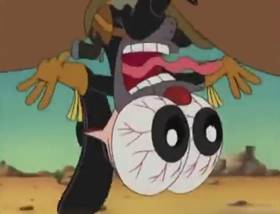 Screenshots from the 1997 DiC cartoon Rodeo, Rodeo, Where for Art Thou Rodeo?