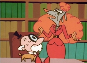 Screenshots from the 1998 Hanna-Barbera cartoon Monkey See, Doggie Do