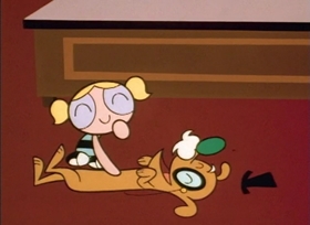 Screenshots from the 1998 Hanna-Barbera cartoon Monkey See, Doggie Do