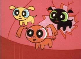 Screenshots from the 1998 Hanna-Barbera cartoon Monkey See, Doggie Do