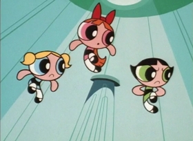 Screenshots from the 1998 Hanna-Barbera cartoon Monkey See, Doggie Do