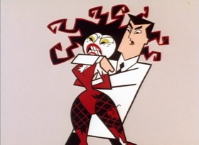 Screenshots from the 1998 Hanna-Barbera cartoon Mommy Fearest