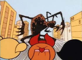 Screenshots from the 1998 Hanna-Barbera cartoon Insect Inside