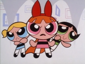 Screenshots from the 1998 Hanna-Barbera cartoon Buttercrush