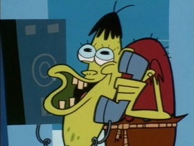 Screenshots from the 1998 Hanna-Barbera cartoon Buttercrush