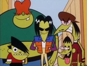 Screenshots from the 1998 Hanna-Barbera cartoon Buttercrush