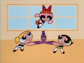 Screenshots from the 1998 Hanna-Barbera cartoon Fuzzy Logic