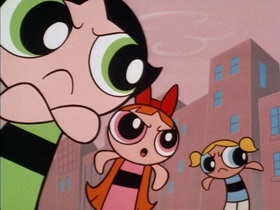 Screenshots from the 1998 Hanna-Barbera cartoon Fuzzy Logic