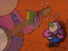 Screenshots from the 1998 Hanna-Barbera cartoon Fuzzy Logic