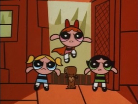 Screenshots from the 1998 Hanna-Barbera cartoon Fuzzy Logic