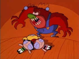 Screenshots from the 1998 Hanna-Barbera cartoon Fuzzy Logic