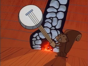 Screenshots from the 1998 Hanna-Barbera cartoon Fuzzy Logic