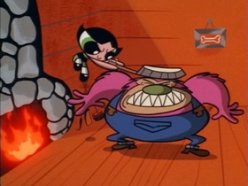 Screenshots from the 1998 Hanna-Barbera cartoon Fuzzy Logic