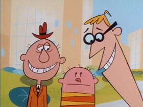 Screenshots from the 1998 Hanna-Barbera cartoon Fuzzy Logic