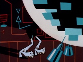 Screenshots from the 1998 Hanna-Barbera cartoon Boogie Frights