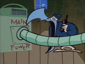 Screenshots from the 1998 Hanna-Barbera cartoon Boogie Frights