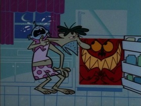 Screenshots from the 1998 Hanna-Barbera cartoon Boogie Frights