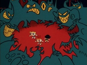Screenshots from the 1998 Hanna-Barbera cartoon Boogie Frights