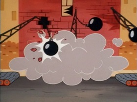 Screenshots from the 1998 Hanna-Barbera cartoon Abracadaver