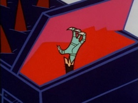 Screenshots from the 1998 Hanna-Barbera cartoon Abracadaver