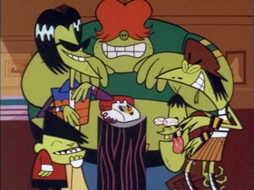 Screenshots from the 1998 Hanna-Barbera cartoon Telephonies