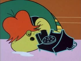 Screenshots from the 1998 Hanna-Barbera cartoon Telephonies