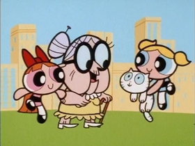 Screenshots from the 1998 Hanna-Barbera cartoon Tough Love