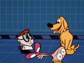 Screenshots from the 1998 Hanna-Barbera cartoon Dexter