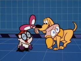 Screenshots from the 1998 Hanna-Barbera cartoon Dexter