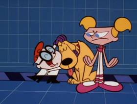 Screenshots from the 1998 Hanna-Barbera cartoon Dexter