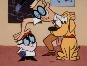 Screenshots from the 1998 Hanna-Barbera cartoon Dexter