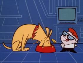 Screenshots from the 1998 Hanna-Barbera cartoon Dexter