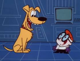 Screenshots from the 1998 Hanna-Barbera cartoon Dexter