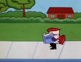 Screenshots from the 1998 Hanna-Barbera cartoon Dexter