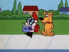 Screenshots from the 1998 Hanna-Barbera cartoon Dexter
