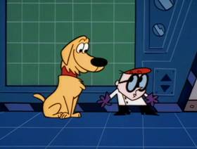 Screenshots from the 1998 Hanna-Barbera cartoon Dexter