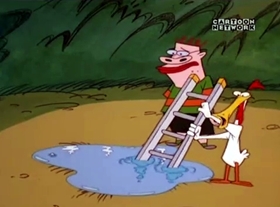 Screenshots from the 1998 Hanna-Barbera cartoon The Laughing Puddle