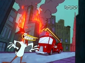 Screenshots from the 1998 Hanna-Barbera cartoon The Laughing Puddle