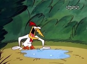 Screenshots from the 1998 Hanna-Barbera cartoon The Laughing Puddle