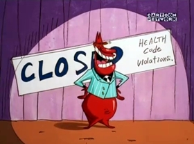 Screenshots from the 1998 Hanna-Barbera cartoon The Laughing Puddle