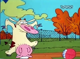 Screenshots from the 1998 Hanna-Barbera cartoon The Laughing Puddle