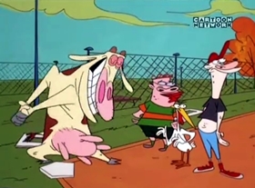 Screenshots from the 1998 Hanna-Barbera cartoon The Laughing Puddle