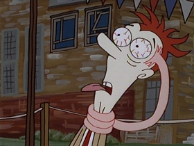 Screenshots from the 1998 Absolutely Productions cartoon Pony