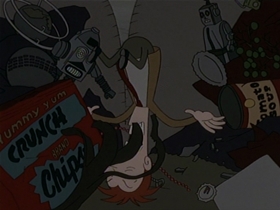 Screenshots from the 1998 Absolutely Productions cartoon Pony