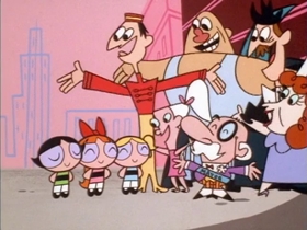 Screenshots from the 1999 Hanna-Barbera cartoon Major Competition